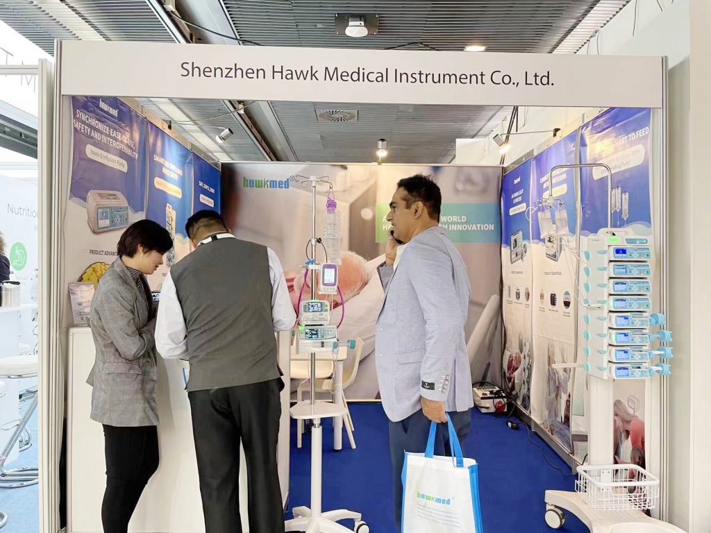 Hawkmed Exhibits at 35th ESICM Annual Congress in Paris, One of the